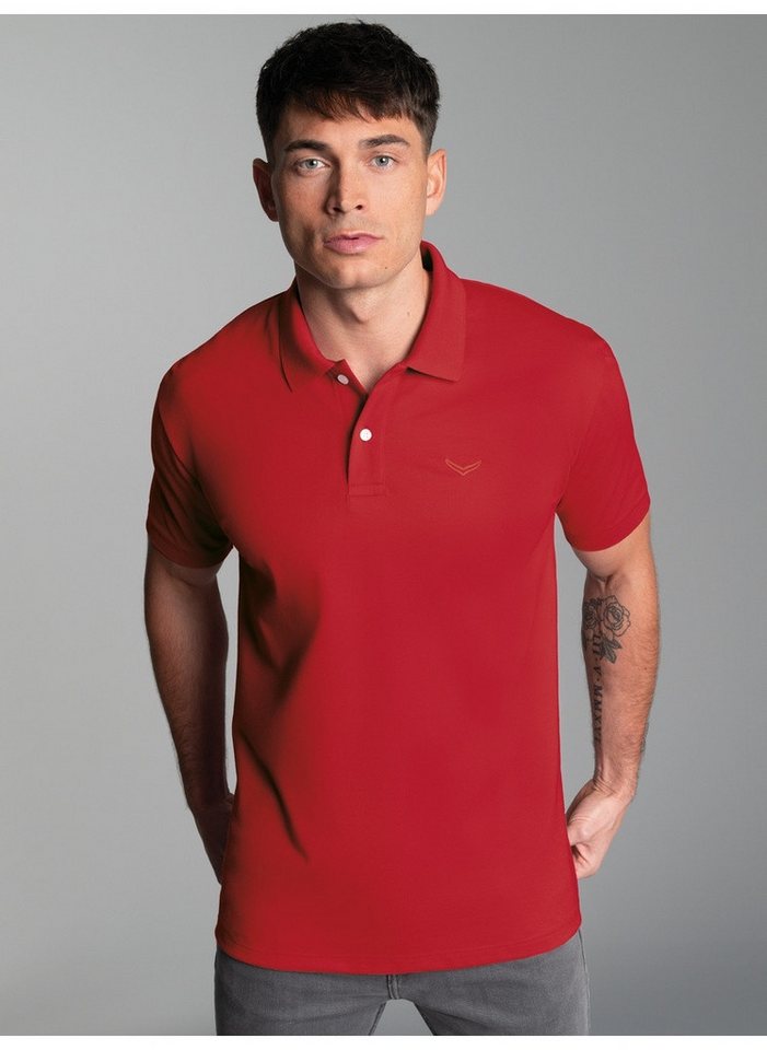 Trigema Poloshirt TRIGEMA Poloshirt DELUXE Piqué (1-tlg)