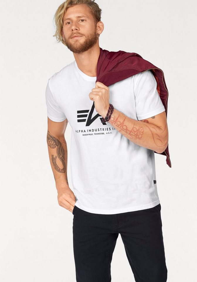 Alpha Industries T-Shirt Basic T-Shirt Baumwolle, regular fit