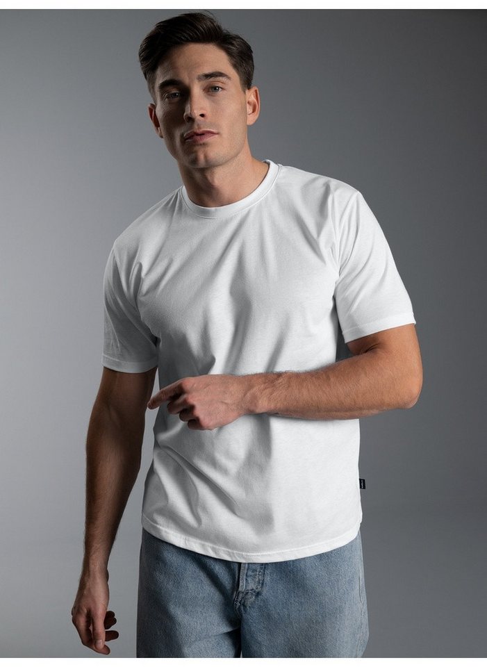 Trigema T-Shirt TRIGEMA T-Shirt aus 100% Baumwolle (1-tlg)