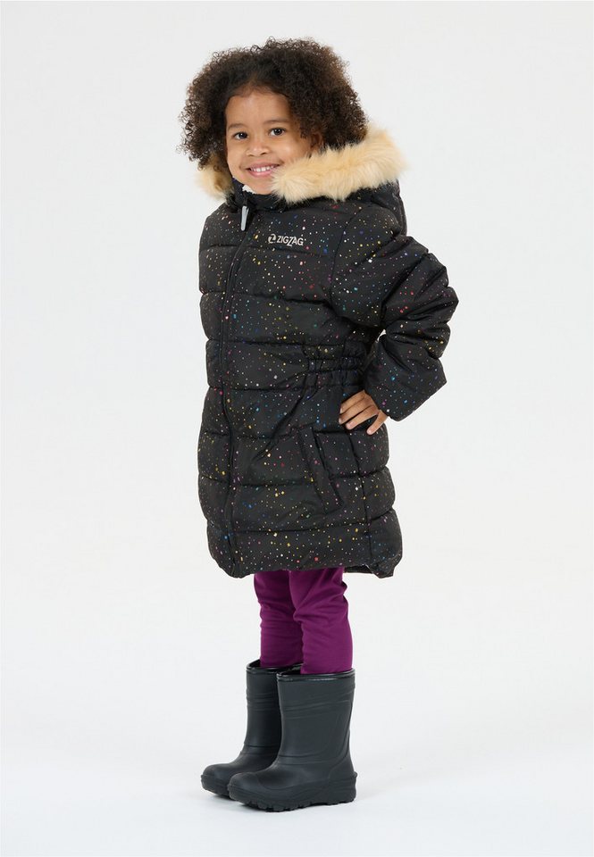 ZIGZAG Steppjacke Astrid mit abnehmbarer Kapuze