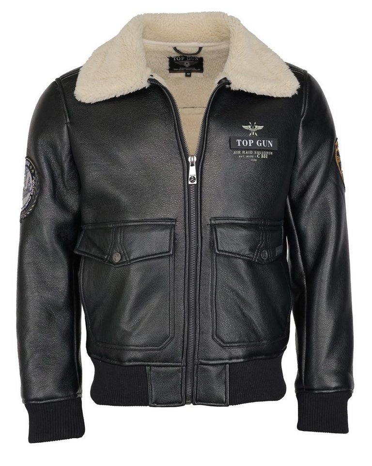 TOP GUN Lederjacke TG20213035