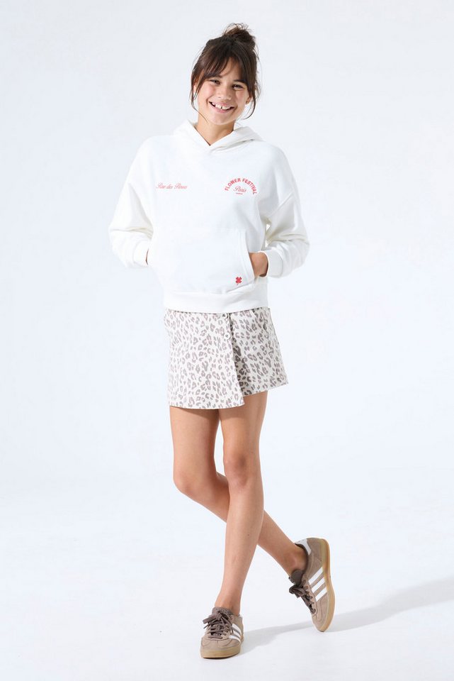 Garcia Shorts Skort, halb Short halb Rock, im Leo-Look, für Girls