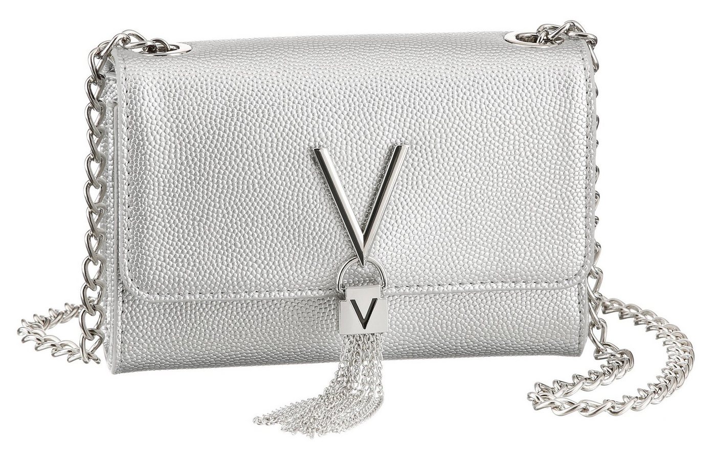VALENTINO BAGS Umhängetasche DIVINA, Damen Handtasche, Schultertasche, Mini Bag mit Schmuckelement