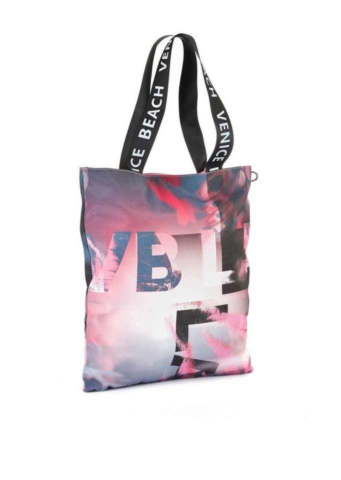 Venice Beach Shopper Schultertasche, Handtasche, große Tasche, Tragetasche, Badetasche VEGAN