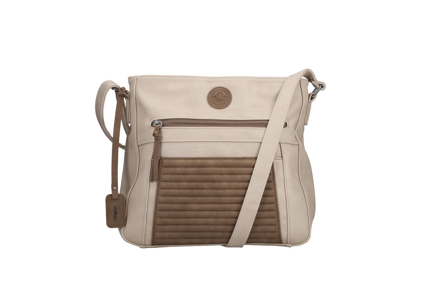 Rieker Umhängetasche, Schultertasche, Damen-Handtasche, mit praktischen Fächern