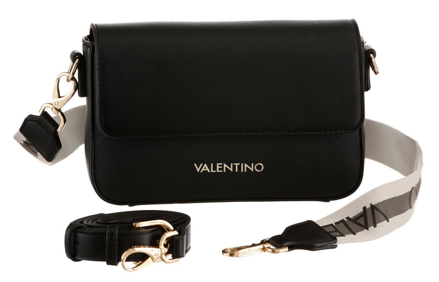 VALENTINO BAGS Umhängetasche ZERO RE, Damen Handtasche, Schultertasche mit Standfüßchen aus Metall