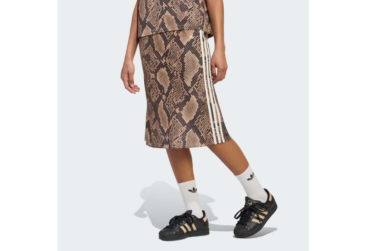 adidas Originals Jerseyrock SATINROCK, SCHLANGENPRINT (1-tlg)