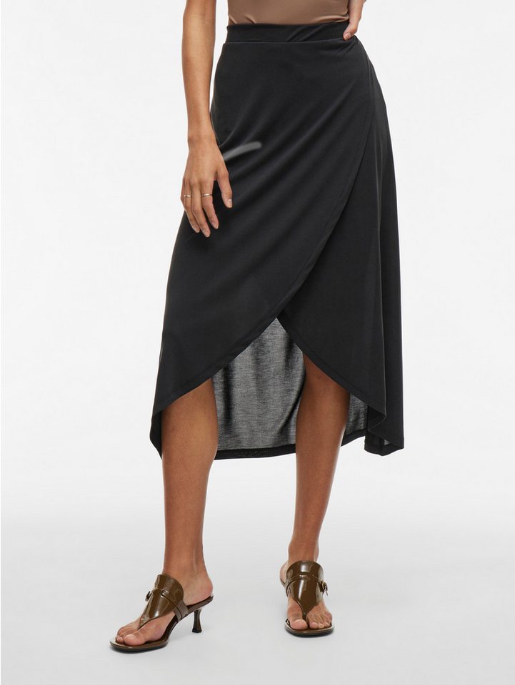 Vila Wickelrock VIMODALA HW WRAP SKIRT - NOOS