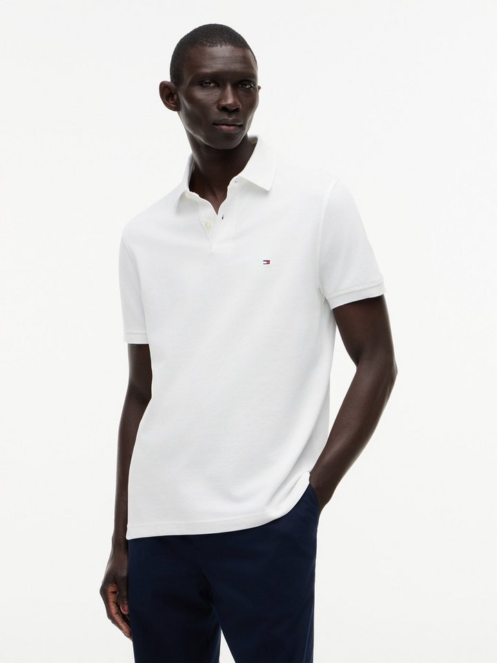 Tommy Hilfiger Poloshirt 1985 REGULAR POLO aus hochwertiger Baumwoll-Piqué-Qualität