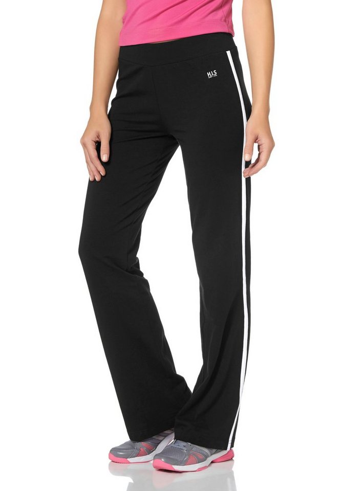 H.I.S Leggings mit einseitig aufgesetztem Band am Bein