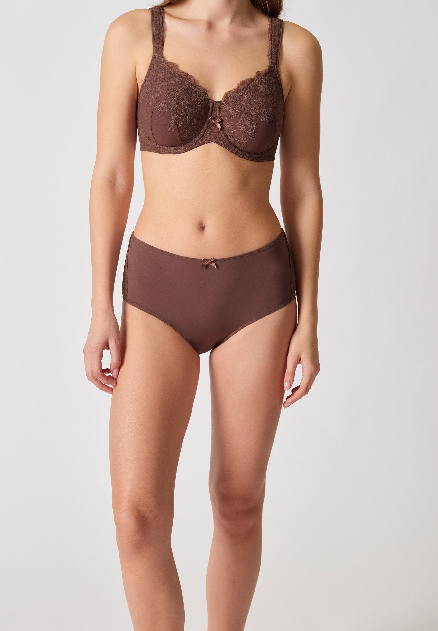 Micro Elegance Maxi Slip plum truffle 010355-01H527