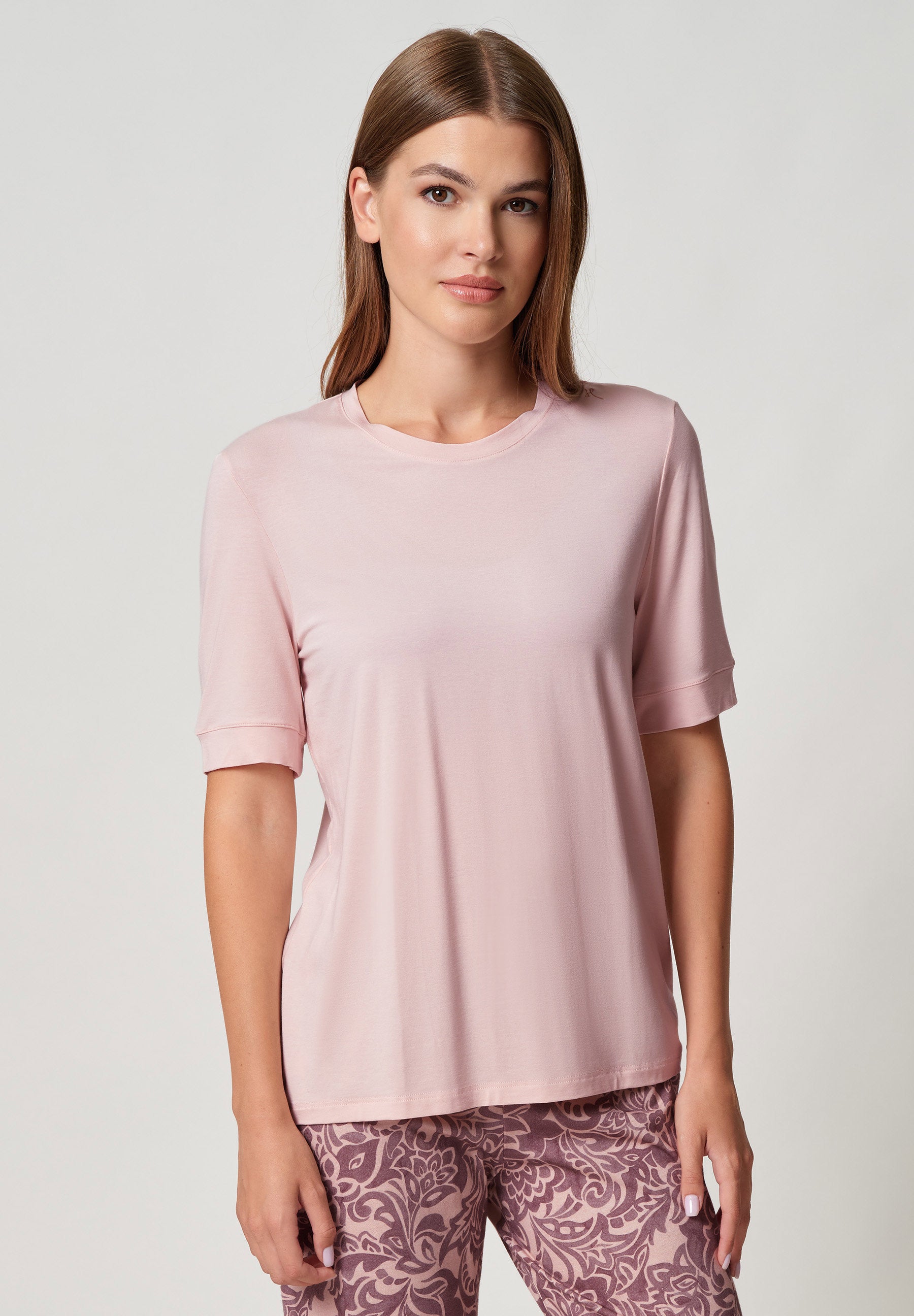 Night Selection 1 Shirt kurzarm silver peony 010349-01H460