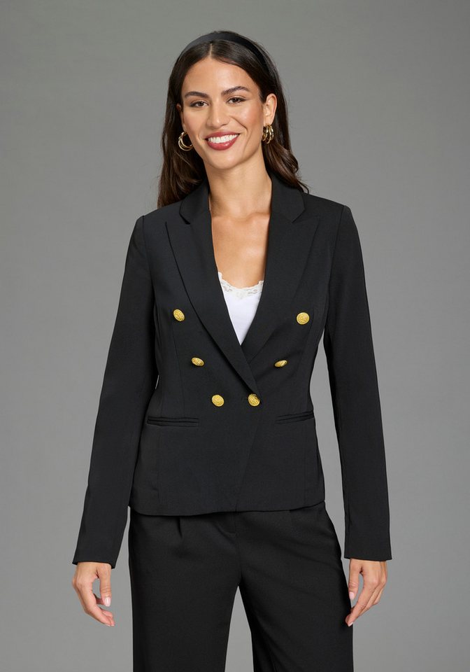 Melrose Jackenblazer mit goldfarbenen Knöpfen