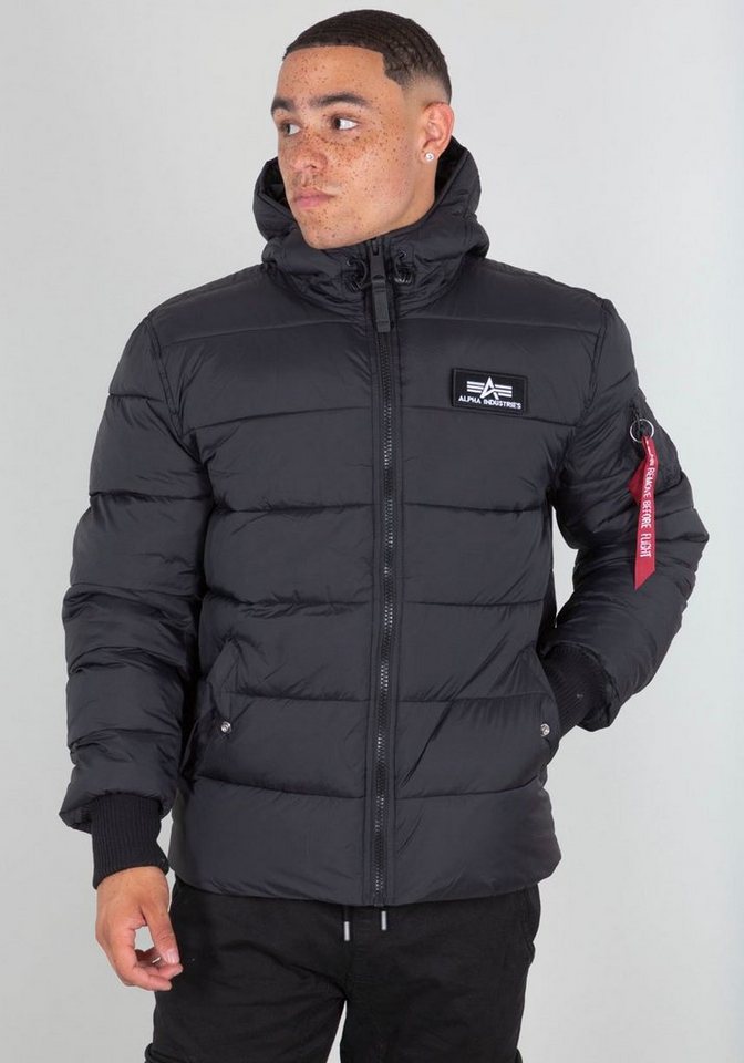 Alpha Industries Steppjacke Hooded Puffer Alpha FD Kunstfaser, regular fit