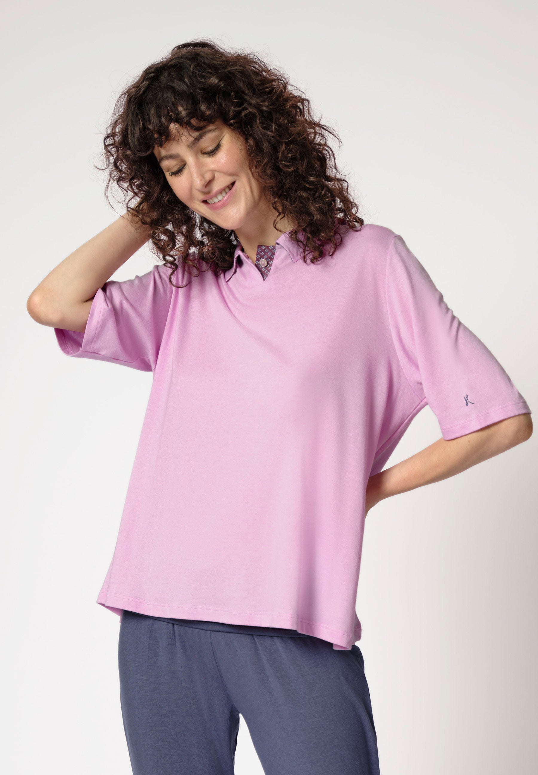 Night Selection 1 Shirt kurzarm almost pink 010192-01H216