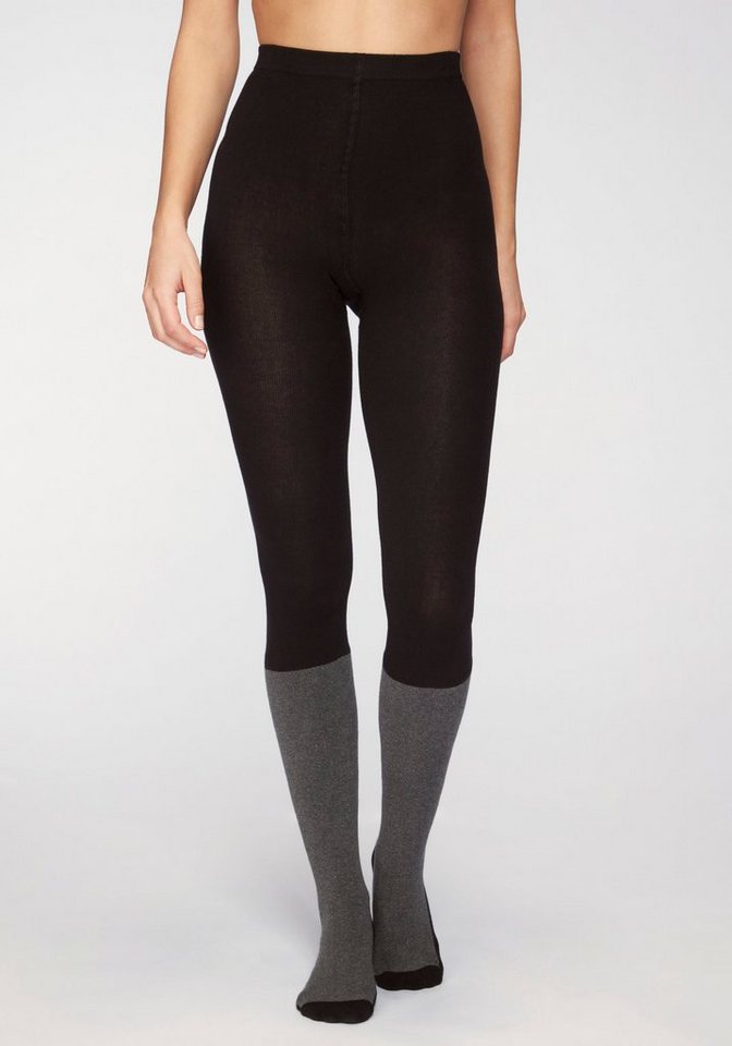 Lavana Strickstrumpfhose (1 St) mit verstärkten Zonen, ideal für Skifahren