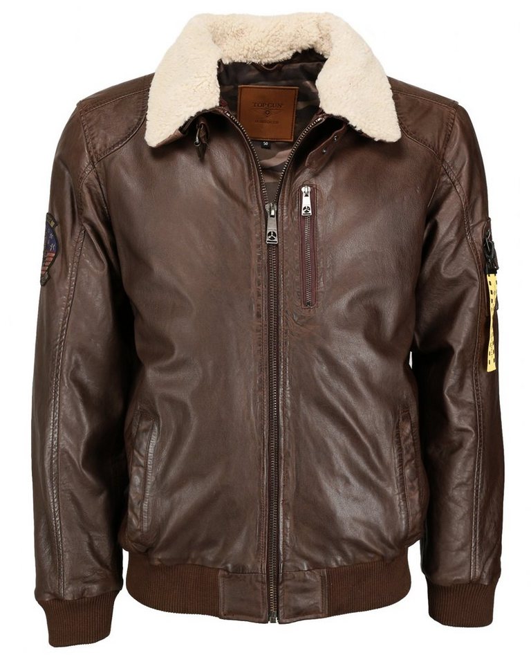 TOP GUN Lederjacke TG20193144