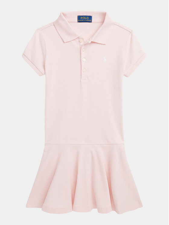 Polo Ralph Lauren Kleid für den Alltag 312698754082 Rosa Regular Fit