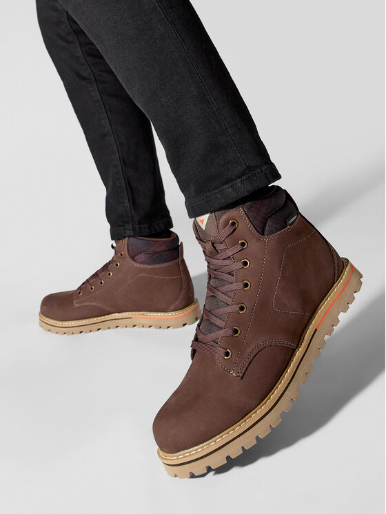 CMP Schnürstiefeletten Dorado Wp 39Q4937 Braun