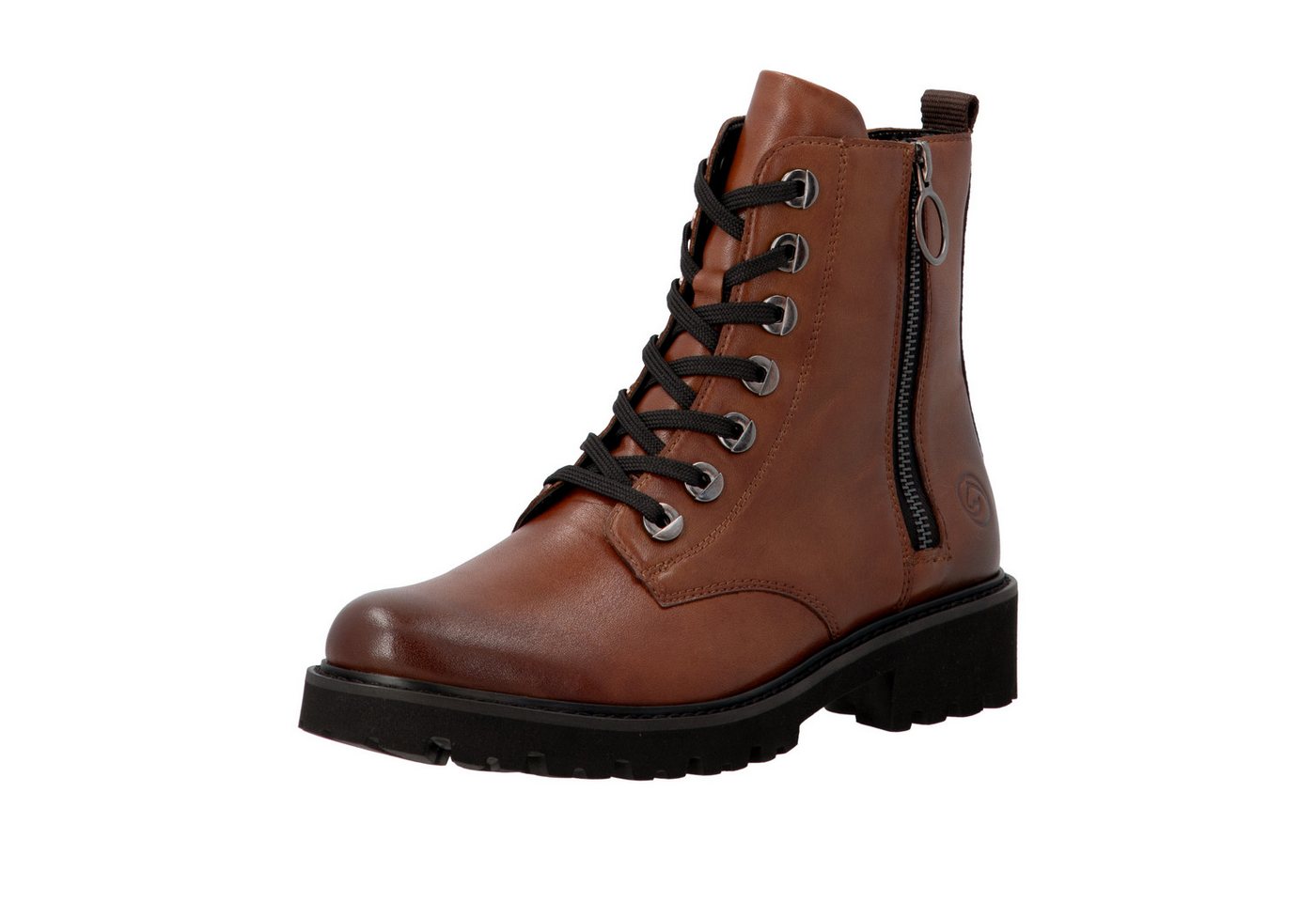 Remonte Schnürstiefelette Blockabsatz, Stiefelette, Schnürboots, im modischen Used Look