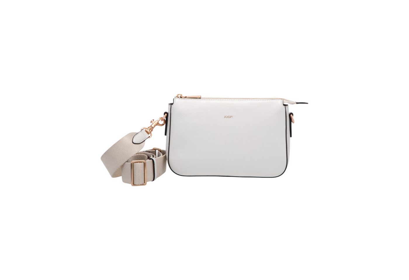 JOOP! Umhängetasche sofisticato 1.0 jasmina shoulderbag shz, Damen Handtasche, Schultertasche mit Logoprägung