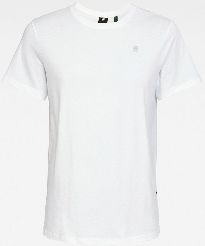 G-STAR T-Shirt Base-S T-Shirt mit kleinem Logo-Detail