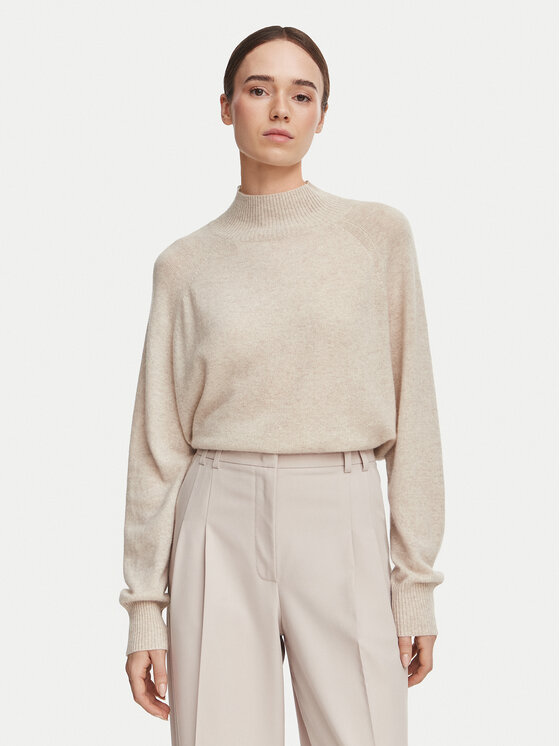Marella Rollkragenpullover Gennaio 2623366025 Hellbeige Regular Fit