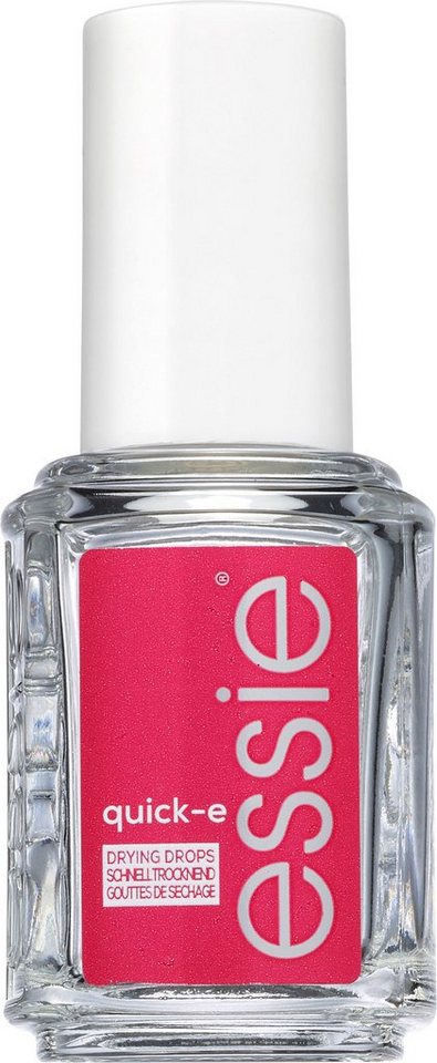 essie Überlack QUICK-E DRYING DROPS, schnelles Trocknen von frisch aufgetragenen Nagellacken