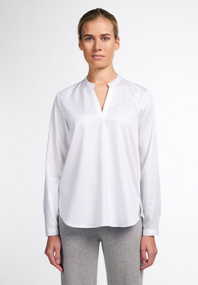 Eterna Longbluse LOOSE FIT EASY IRON (bügelleicht)