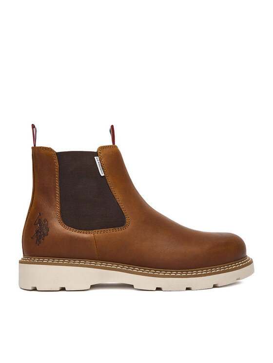 U.S. Polo Assn. Klassische Stiefeletten EO-PATRIZ002M/ELE1 Braun