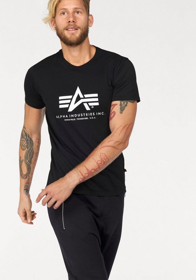Alpha Industries T-Shirt Basic T-Shirt Baumwolle, regular fit