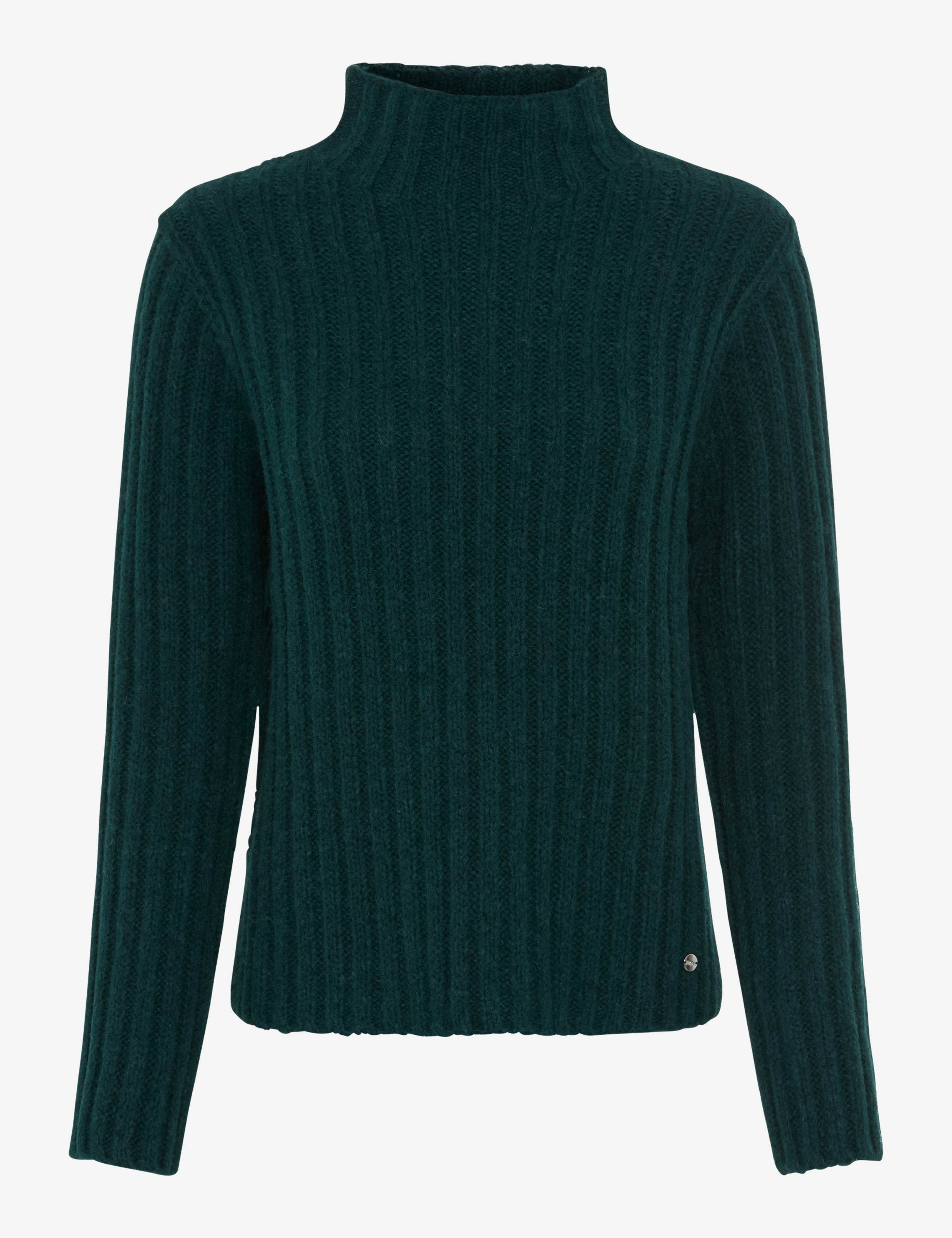 Brax Damen Pullover Style LEA dark sea, grün,