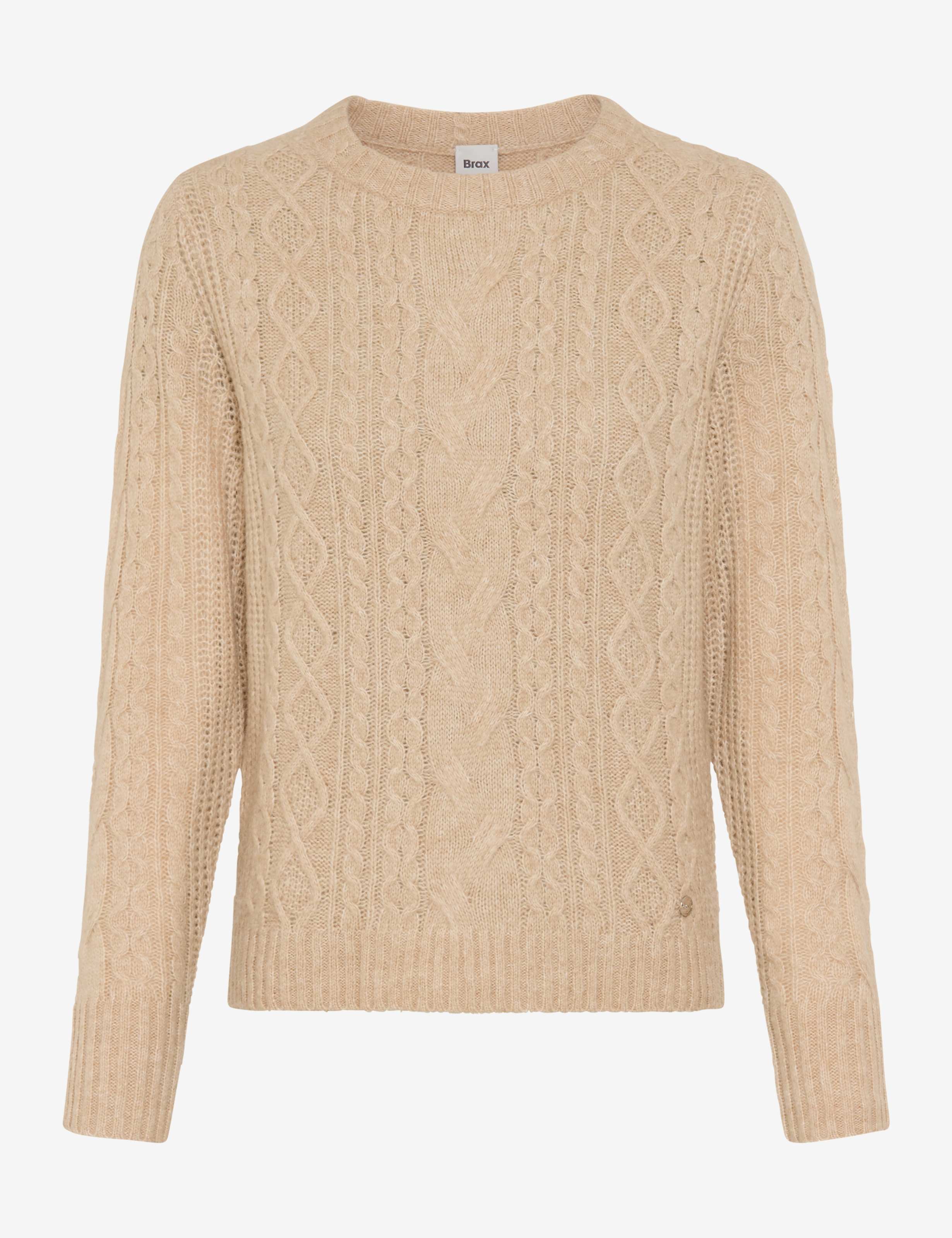 Brax Damen Pullover Style LESLEY desert, hellbeige,