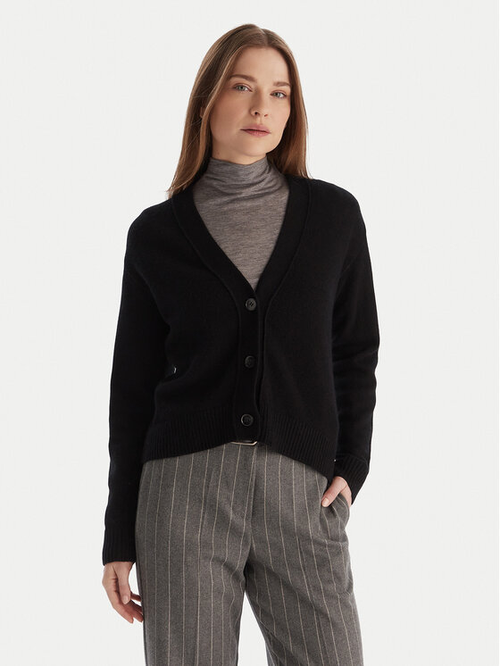 Marella Strickjacke Emme by Marella Blazer 2525346032 Schwarz Regular Fit