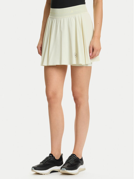 adidas by Stella McCartney Tennisrock Training JW4573 Creme Slim Fit