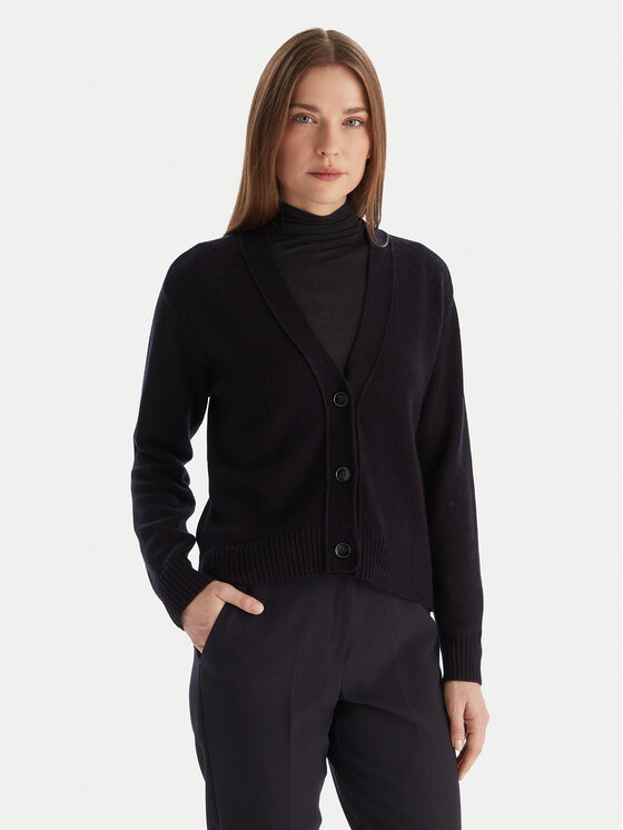 Marella Strickjacke Emme by Marella Blazer 2525346032 Dunkelblau Regular Fit