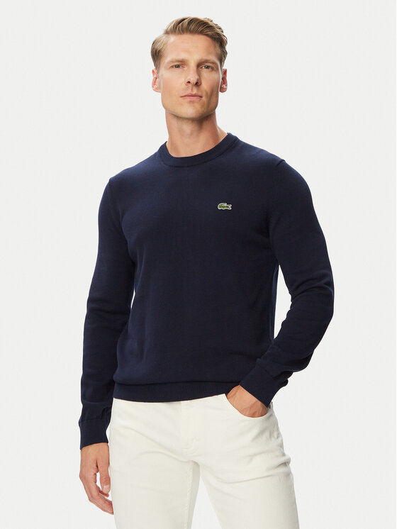Lacoste Pullover AH1985-166 Dunkelblau Regular Fit