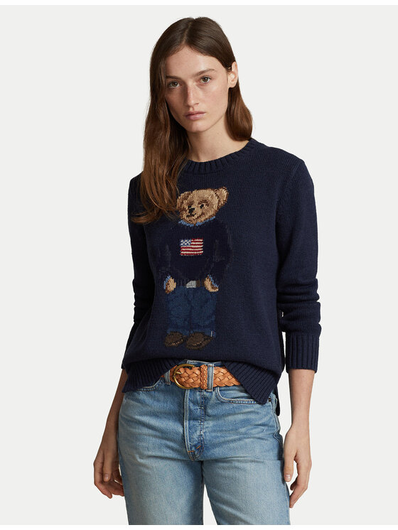 Polo Ralph Lauren Pullover 211927070001 Dunkelblau Relaxed Fit