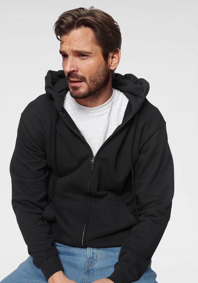 Fruit of the Loom Kapuzensweatjacke mit Kängurutasche