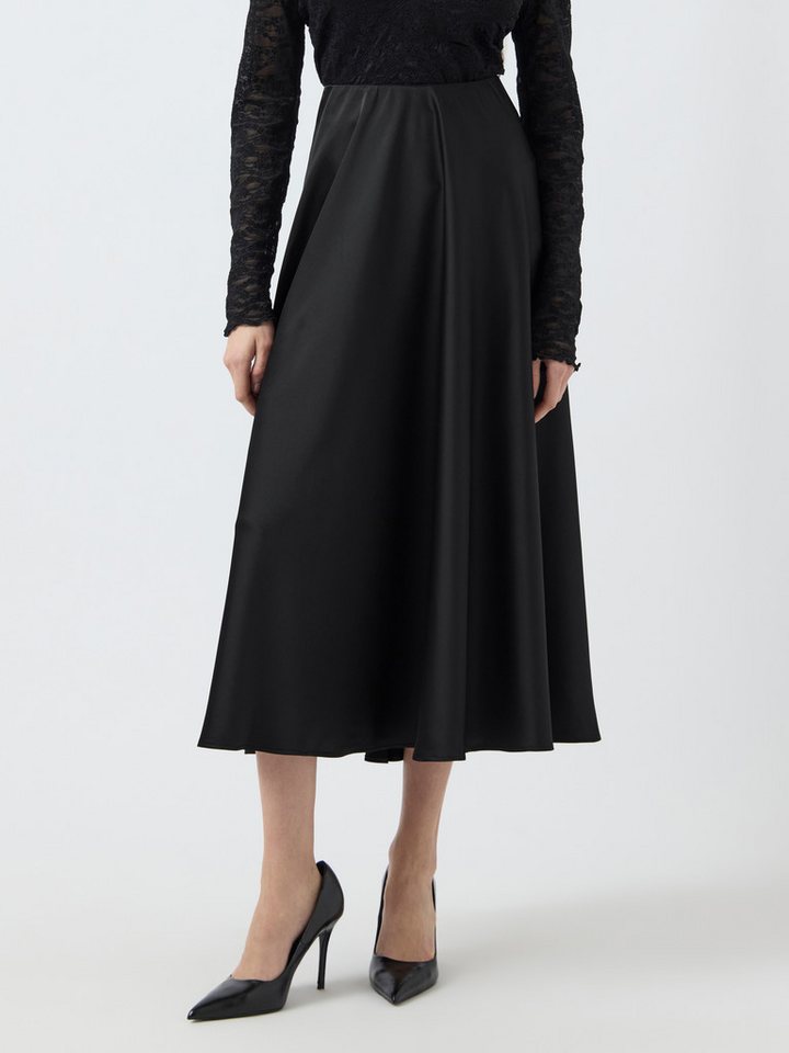Y.A.S Satinrock YASPELLA HW VOLUME ANKLE SKIRT S. NOOS