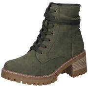 Claverton Schnürstiefelette Damen grün grün