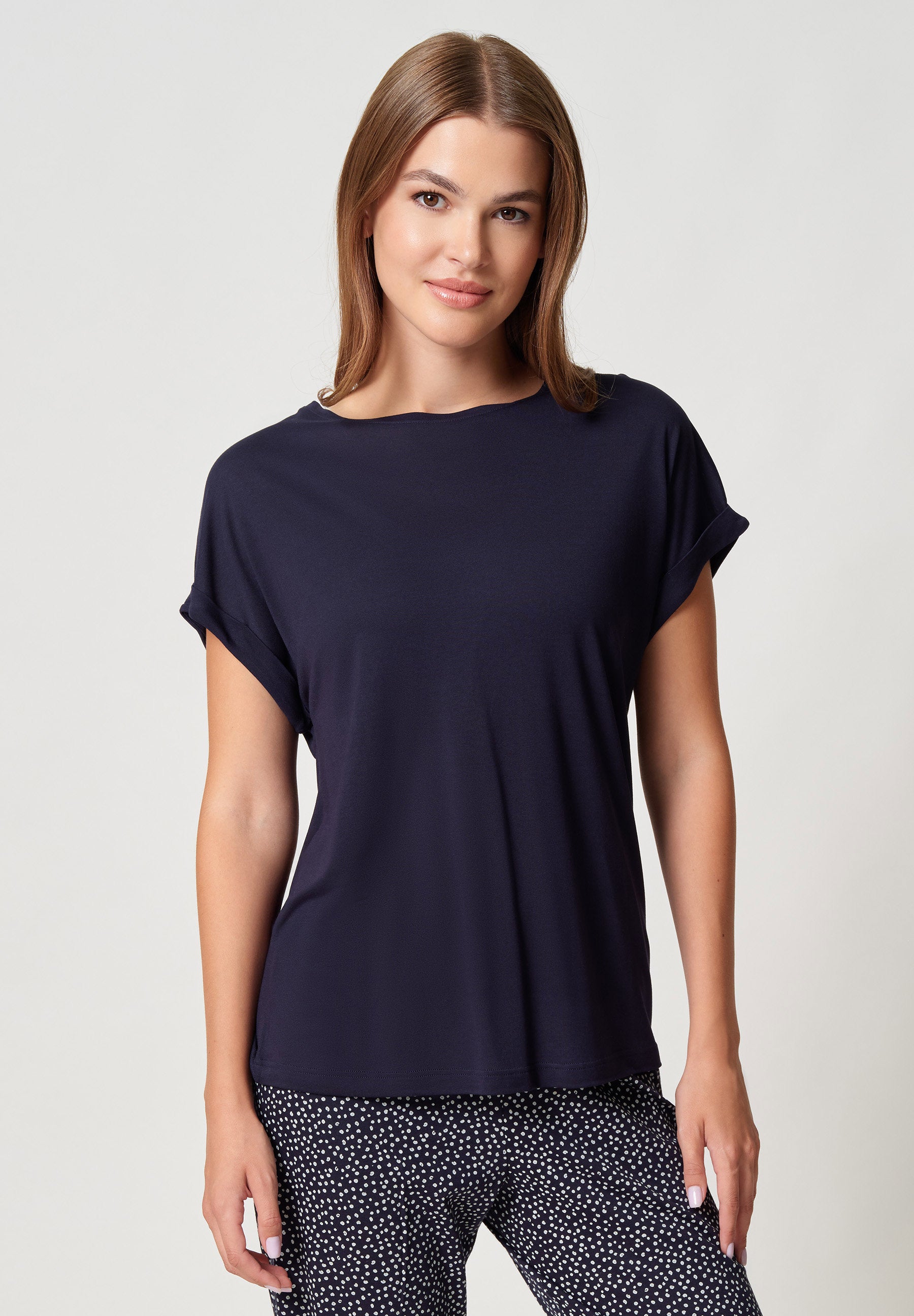 Night Basic Selection Shirt kurzarm baritone blue 019004-01H401