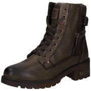 Mustang Schnürstiefelette Damen grün grün
