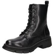 Dockers Schnürstiefelette Damen schwarz schwarz