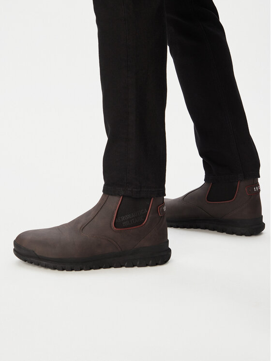 Aeronautica Militare Klassische Stiefeletten 252SC0316UCT04247 Dunkelbraun