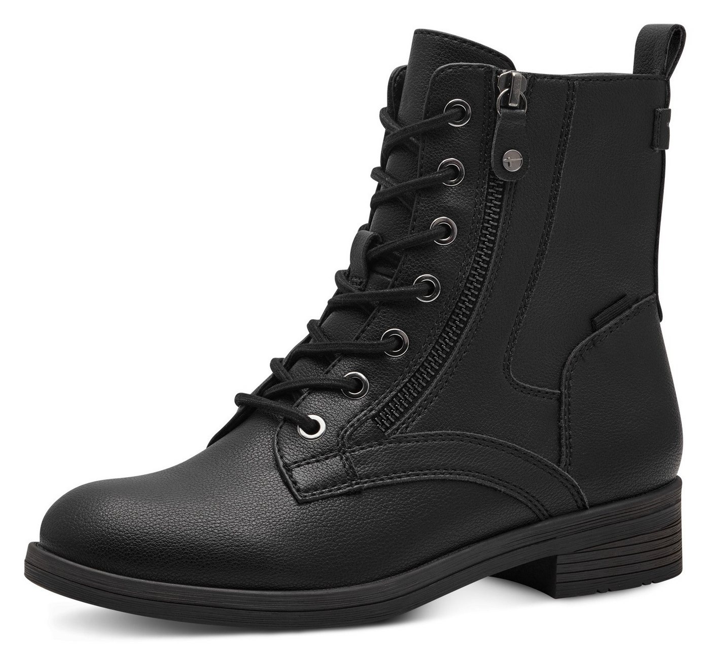 Tamaris Schnürstiefelette Stiefelette mit Reißverschluss, Schnürstiefelette für Damen
