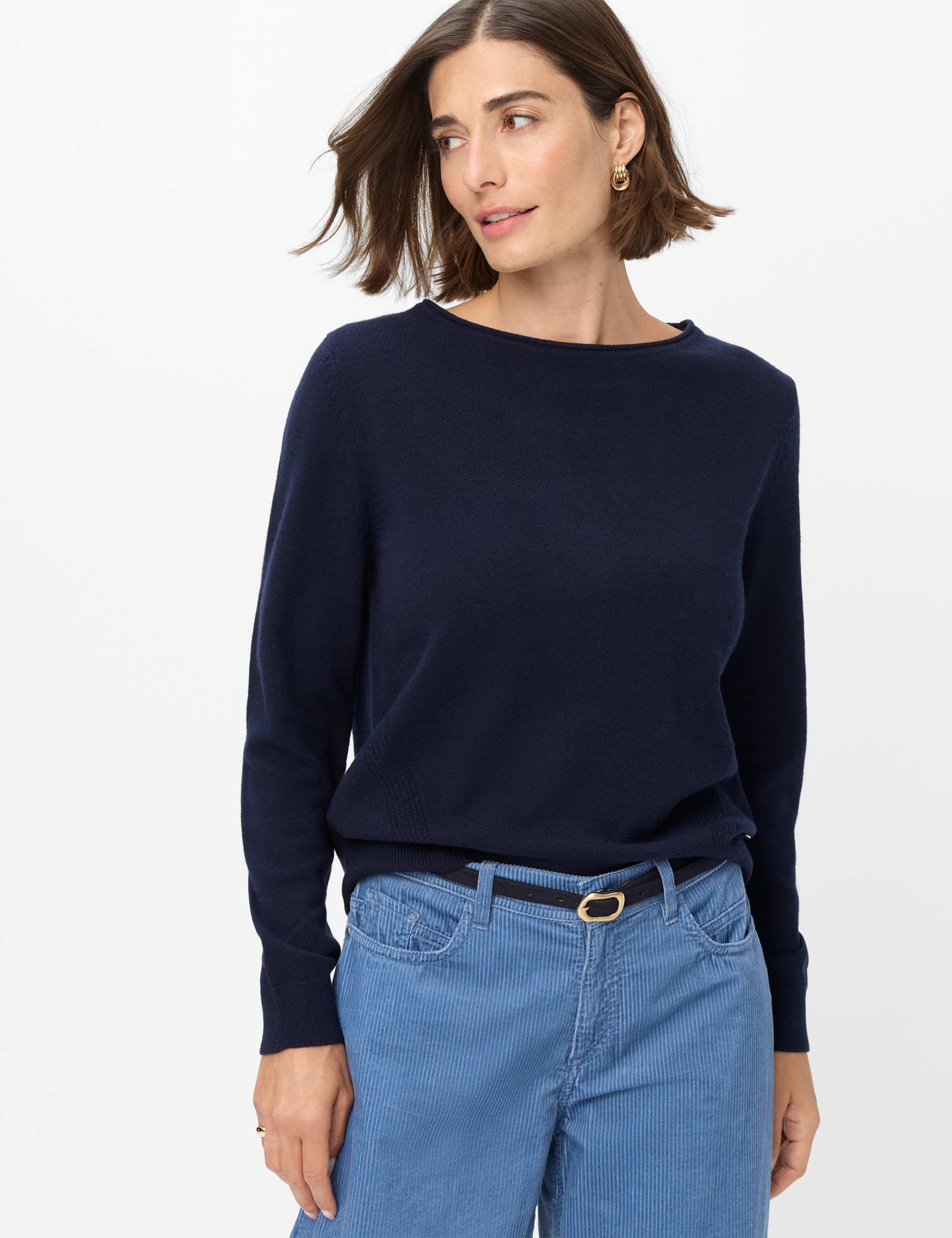 Brax Damen Pullover Style LISA navy, dunkelblau,