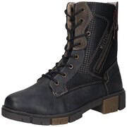 Mustang Schnürstiefelette Damen blau blau