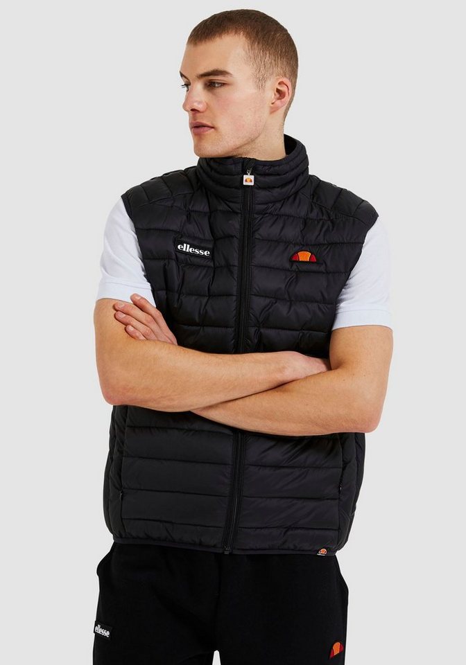 Ellesse Steppweste Bardy Gilet für Erwachsene, mit geradem Abschluss, aus Polyester