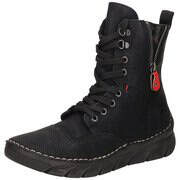 Rieker Schnürstiefelette Damen schwarz schwarz